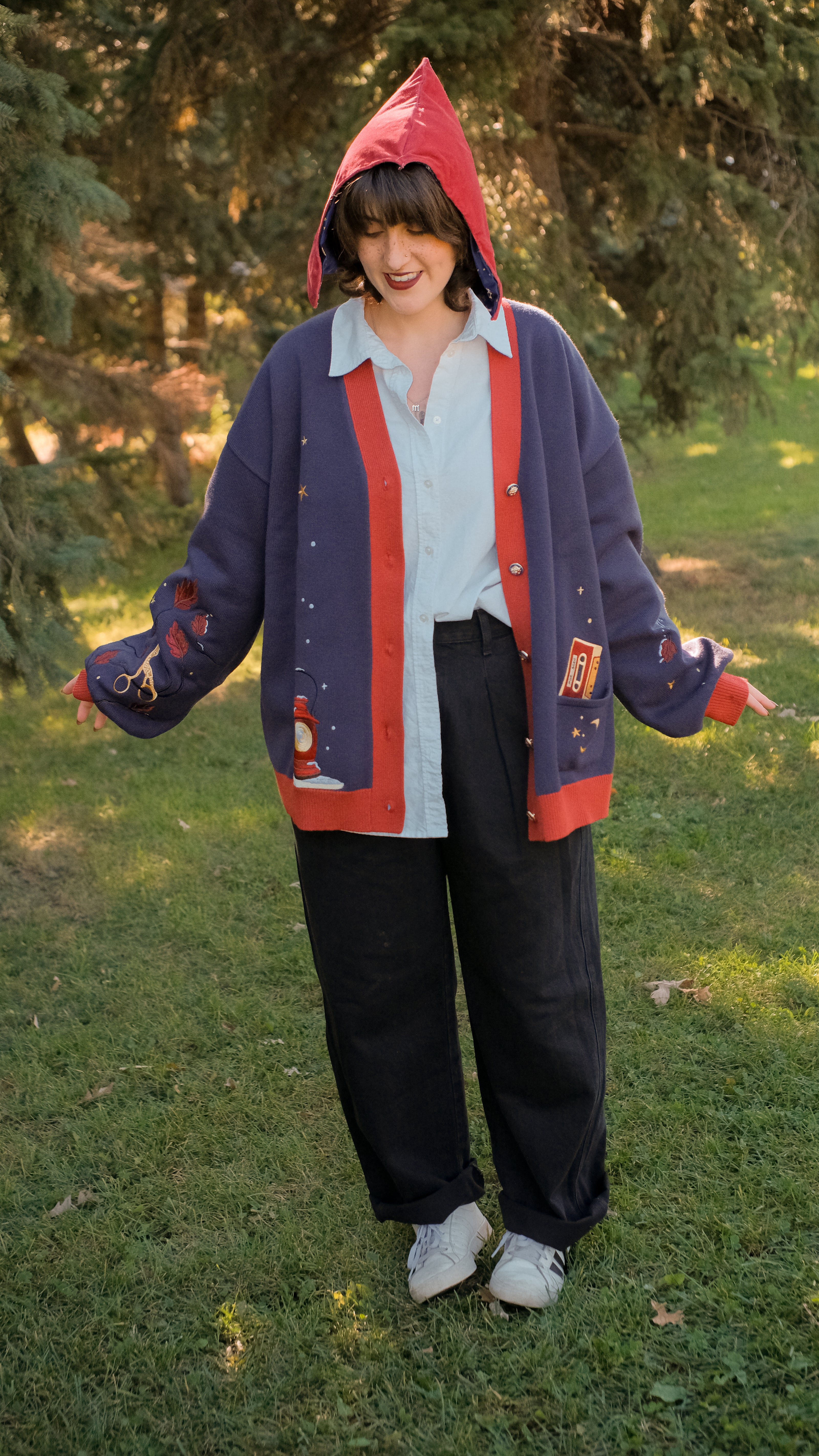Big Brother // Embroidered Cardigan