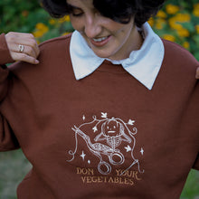 Load image into Gallery viewer, OVERSTOCK Don your Vegetables Crewnecks // READY TO SHIP!
