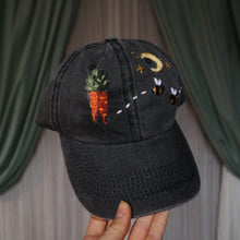 Load image into Gallery viewer, Carrot Top // Faded Black Dad Cap
