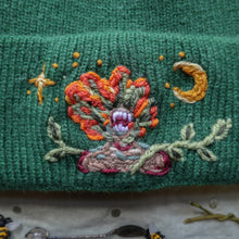 Load image into Gallery viewer, Patron Hat: Last of the Beanies // Moss Green Stretchy Rib Knit Beanie
