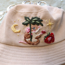 Load image into Gallery viewer, Timmy Willie &amp; The Big Berry // Cream Tea Bucket Hat
