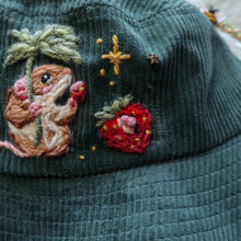 Load image into Gallery viewer, Timmy Willie &amp; The Big Berry // Goblin Green Bucket Hat
