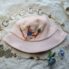 Load image into Gallery viewer, Peter&#39;s Mischief! // Cream Tea Bucket Hat

