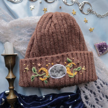 Load image into Gallery viewer, Hecate Moons // on Cocoa - Chunky Beanie
