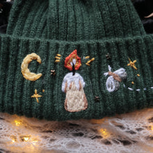 Load image into Gallery viewer, Forbidden Lovers // on Goblin Green - Chunky Beanie
