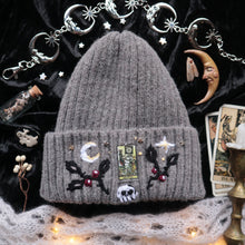 Load image into Gallery viewer, Tarot Card // Death - Chunky Beanie
