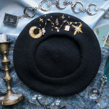 Load image into Gallery viewer, Fortune Teller // Gold Future on Spooky - Beret
