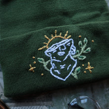 Load image into Gallery viewer, Forgotten God - Moss Green Beanie
