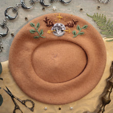 Load image into Gallery viewer, Artemis: Goddess of the Hunt - Suede Beret
