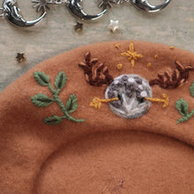 Load image into Gallery viewer, Artemis: Goddess of the Hunt - Suede Beret
