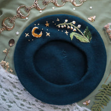 Load image into Gallery viewer, Lily of the Valley: For Happiness // Aegean Beret
