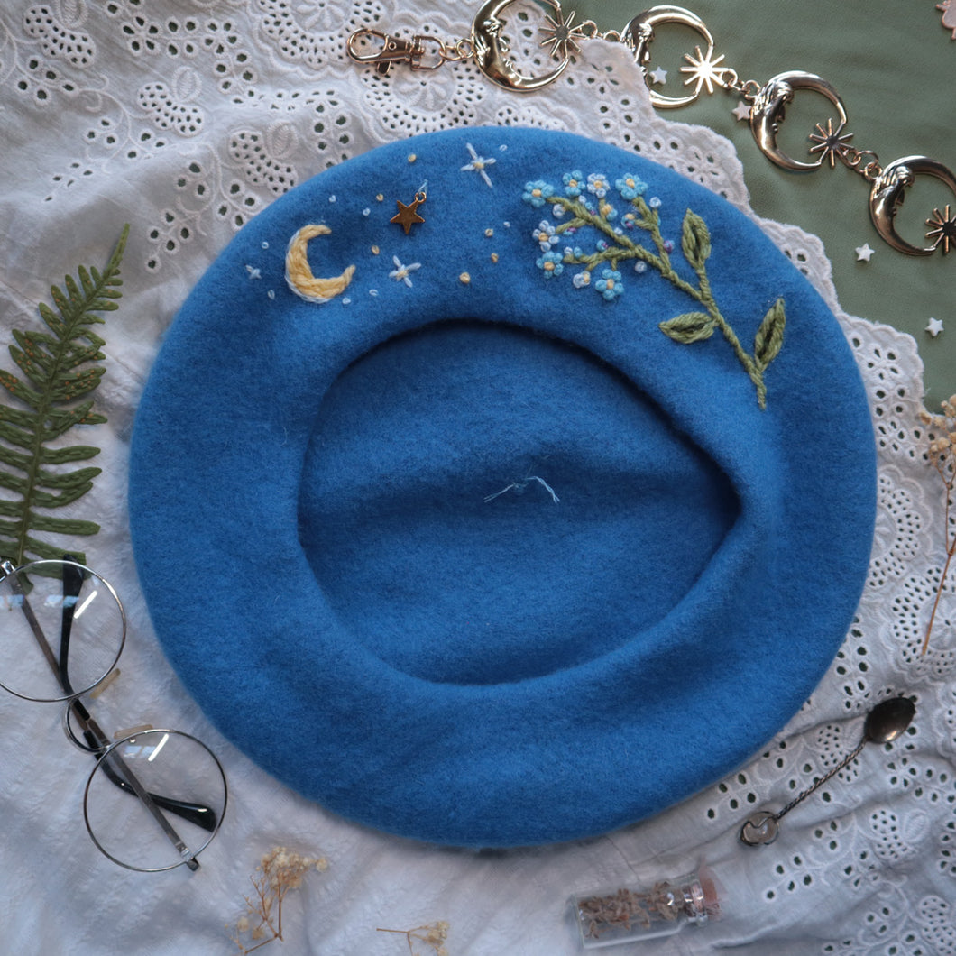 Forget-me-Nots: for Memories // Cornflower Beret