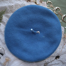 Load image into Gallery viewer, Forget-me-Nots: for Memories // Cornflower Beret
