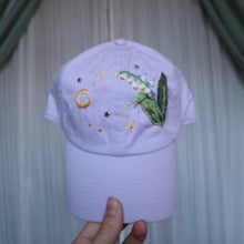 Load image into Gallery viewer, Lily of the Valley: For Happiness // Lilac Dad Cap
