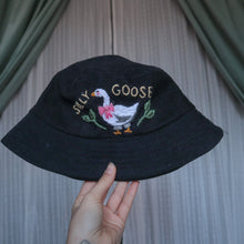Load image into Gallery viewer, Silly Goose! // Sesame Bucket Hat
