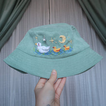 Load image into Gallery viewer, The Featherington&#39;s // Sage Bucket Hat
