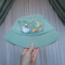 Load image into Gallery viewer, The Featherington&#39;s // Sage Bucket Hat
