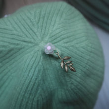 Load image into Gallery viewer, Apple Blossoms: for Preference // Sage Knit Beret
