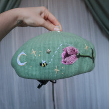 Load image into Gallery viewer, Tulips: For Perfect Love // Sage Knit Beret
