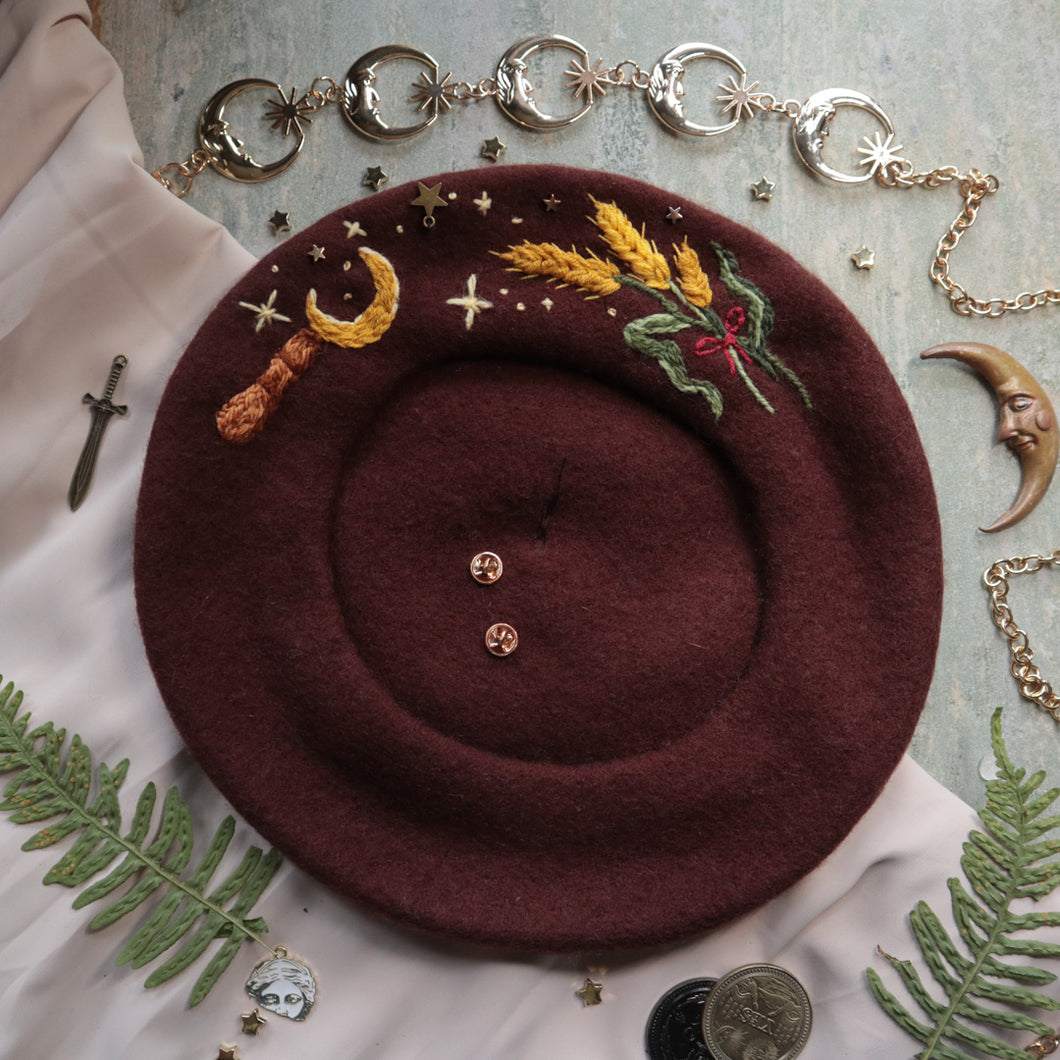 Demeter: Goddess of the Harvest // Oak Beret