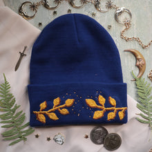 Load image into Gallery viewer, Laurels Victorious // Lapis Classic Beanie
