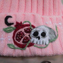 Load image into Gallery viewer, Persephone: Goddess of Spring // Peony Chunky Beanie
