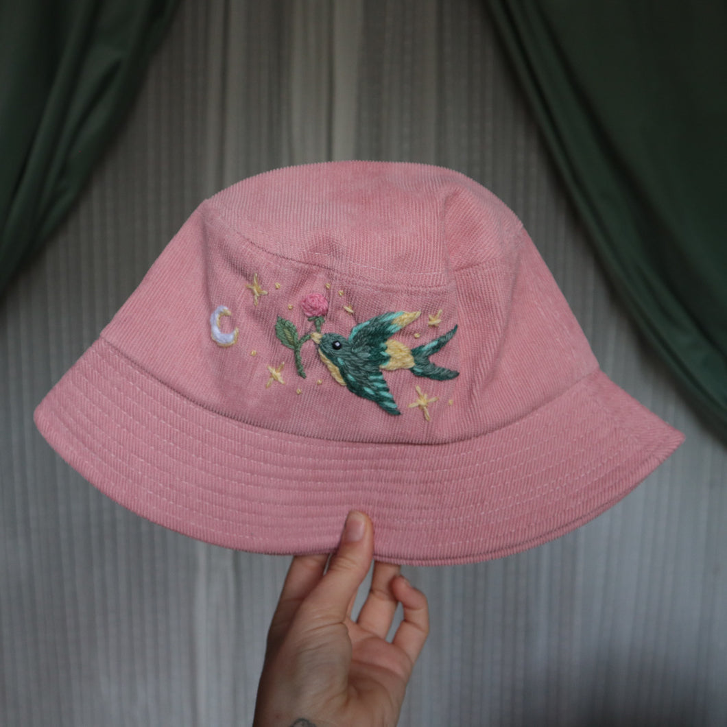 Aphrodite: Goddess of Love // Blush Bucket Hat