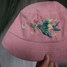 Load image into Gallery viewer, Aphrodite: Goddess of Love // Blush Bucket Hat
