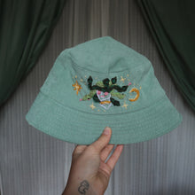Load image into Gallery viewer, Medusa: The Myth, the Legend // Sage Bucket Hat
