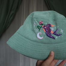 Load image into Gallery viewer, Aphrodite: Goddess of Love // Sage Bucket Hat
