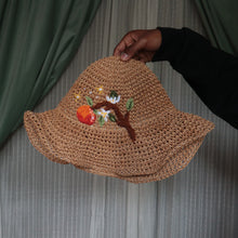 Load image into Gallery viewer, From Hesperides Garden: Orange Blossom // Acorn Sun Hat
