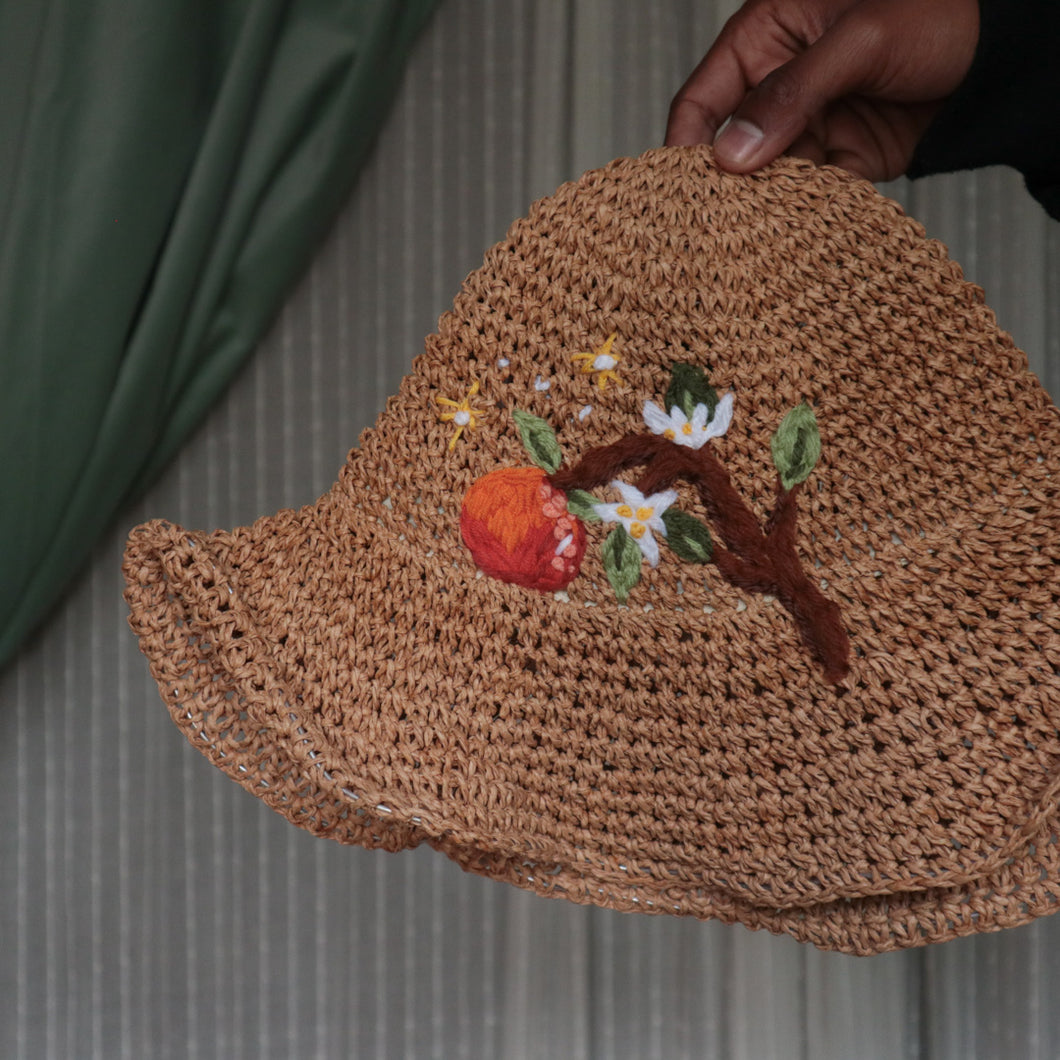 From Hesperides Garden: Orange Blossom // Acorn Sun Hat