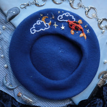 Load image into Gallery viewer, Feeling Koi - Cobalt Beret
