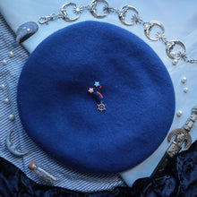 Load image into Gallery viewer, Feeling Koi - Cobalt Beret
