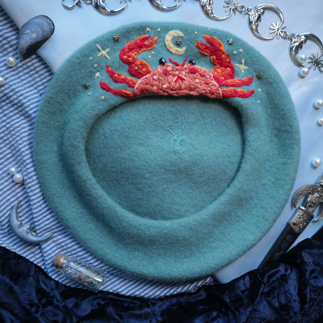 Feelin' Crabby - Seafoam Beret