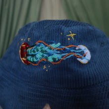 Load image into Gallery viewer, Moon Jelly - Sailor Blue Bucket Hat

