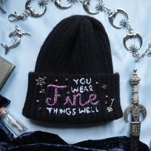 Load image into Gallery viewer, Stede &amp; Blackbeard -  Obsidian Chunky Beanie
