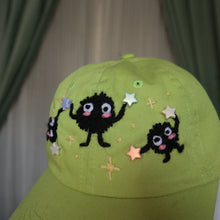 Load image into Gallery viewer, Dancing Sprites // on Grass - Dad Cap
