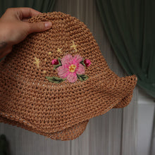 Load image into Gallery viewer, Patron Pick - Beach Rose Sunhat
