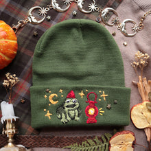 Load image into Gallery viewer, Patron Pick - A Torch to Burn // Moss Beanie

