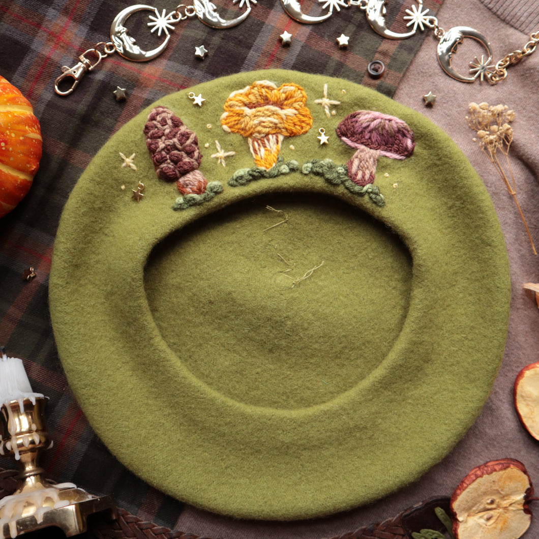 Food from the Forest // Moss Beret