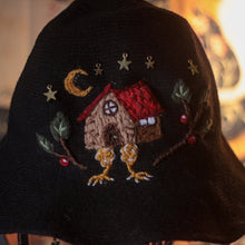 Load image into Gallery viewer, The Witch of the Wood // Baba Yaga Witch Hat
