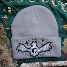 Load image into Gallery viewer, Luna et Dracul // Moon Grey Beanie
