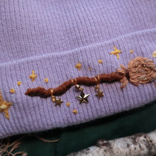 Load image into Gallery viewer, Wtch&#39;s Trinkets // Potion Purple Cozy Beanie (Lined)
