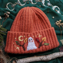 Load image into Gallery viewer, Autumn Leaves Ghostie // Chunky Beanie
