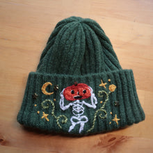 Load image into Gallery viewer, Don your Vegetables - Goblin Green Beanie
