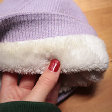 Load image into Gallery viewer, Mushroom Trinkets // Potion Purple Cozy Beanie (Lined)
