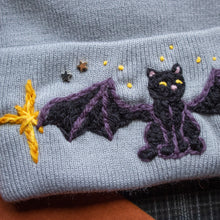 Load image into Gallery viewer, Creature of the Night // Moon Grey Classic Beanie
