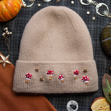 Load image into Gallery viewer, Fairy Ring // Fleece Lined Stretchy Rib Beanie
