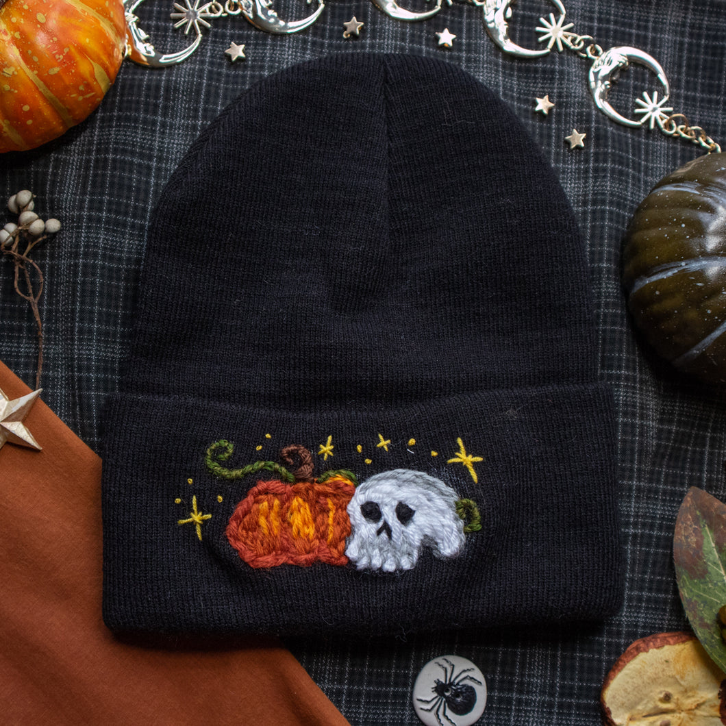 October 31st // Spooky Black Classic Beanie